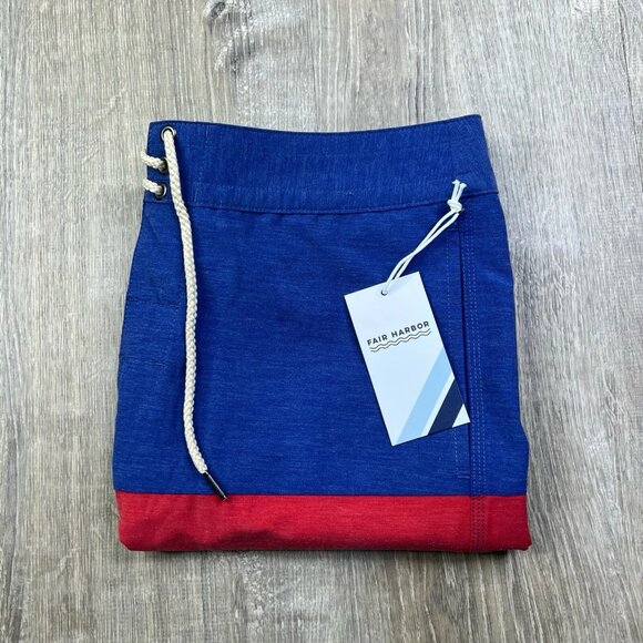 NEW Fair Harbor OG Jupiter Colorblock Nautilus Board Shorts Men’s Size 33 - Picture 15 of 15